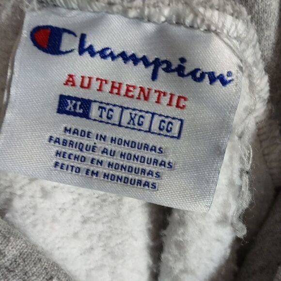 Champion Gray Sweatshirt Hoodie  - Picture 6 of 7